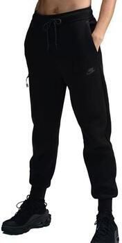 Nike Joggingbroek met halfhoge taille voor dames Sportswear Tech Fleece Zwart- Dames Zwart - Foto 2