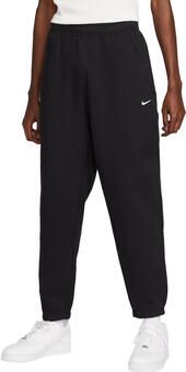 Nike Solo Swoosh Fleecebroek voor heren Zwart