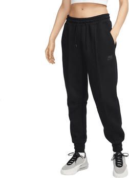Nike Sportswear Tech Fleece Joggingbroek met halfhoge taille voor dames Zwart - Foto 2
