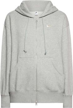 Nike Sportswear Phoenix Fleece Oversized fleecehoodie met rits over de hele lengte voor dames Grijs - Foto 9