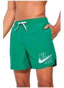 Nike zwemshort Breaker Logo 5' Volley groen - Foto 4