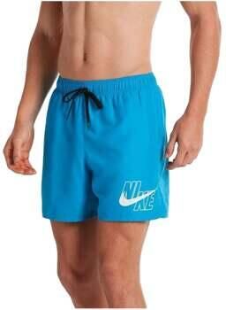 Nike Lichtblauwe Zwembroek met Veters Blue Heren