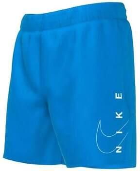 Nike zwemshort Split Logo 4' Volley blauw