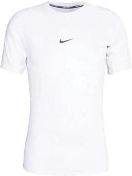 Nike Dri-FIT strakke fitnesstop met korte mouwen voor heren Pro Wit- Heren Wit - Foto 2