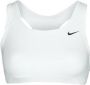 Nike Swoosh Non-padded sport-bh met medium ondersteuning Wit - Thumbnail 1