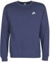 Nike Foundation Crew Sweater Heren Midnight Navy White- Heren Midnight Navy White - Thumbnail 1