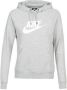 Nike Hoodie met opvallend logo Grijs Dames - Thumbnail 1