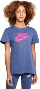 Nike T-shirt Korte Mouw CAMISETA AZUL NIA SPORSWEAR AR5088