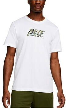 Nike T-shirt Korte Mouw CAMISETA BLANCA HOMBRE DRI-FIT DM6236