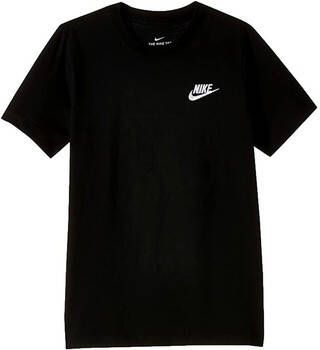 Nike T-shirt Korte Mouw CAMISETA NEGRA NIO SPORTSWEAR AR5254