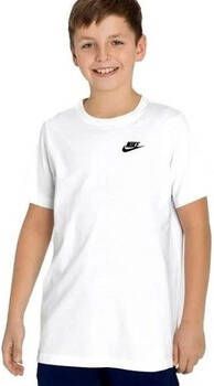 Nike T-shirt Korte Mouw CAMISETA BLANCA NIO SPORTSWEAR AR5254