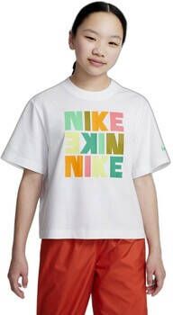 Nike T-shirt Korte Mouw CAMISETA NIA BOXY PRINT DZ3579