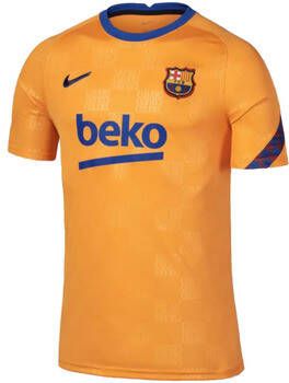 Nike T-shirt Korte Mouw FC Barcelona Dri-Fit Pre-Match Jersey 2020 2021