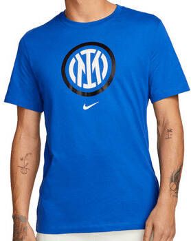 Nike T-shirt Korte Mouw Inter Mailand Crest Tee 2023 2024