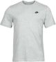 Nike Sportswear Club T-Shirt in Grijs Gray Unisex - Thumbnail 5