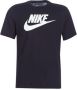 Nike Zwarte Katoenen Oversized T-shirts en Polos Black Unisex - Thumbnail 2