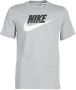 Nike Grijze Sport T-shirt voor Heren en Dames Grijs Heren - Thumbnail 1