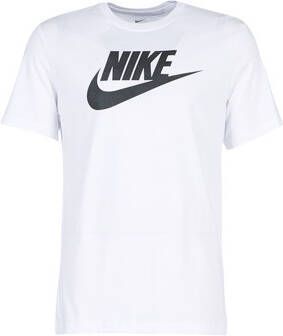 Nike Sportswear Essentials Logo T-shirt T-shirts Kleding white black maat: L beschikbare maaten:XS S M L XL