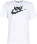 Nike Sportswear Essentials Logo T-shirt T-shirts Kleding white black maat: L beschikbare maaten:XS S M L XL - Thumbnail 1
