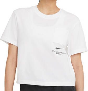 Nike T-shirt Korte Mouw Sportswear Swoosh SS Crop Top Women