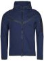 Nike Sportswear Tech Fleece Hoodie met rits voor heren Blauw - Thumbnail 1