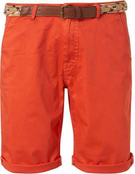 No Excess Broek Short Garment Dye Oranje