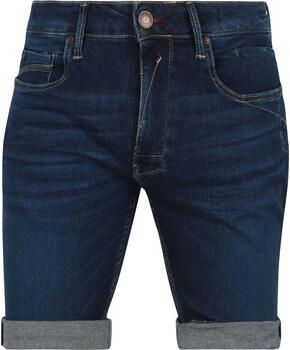 No Excess Broek Denim Short Donkerblauw