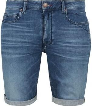 No Excess Broek Short Denim Stretch Stone