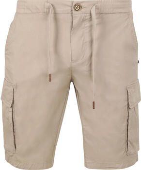 No Excess Broek Short Stretch Cargo Beige