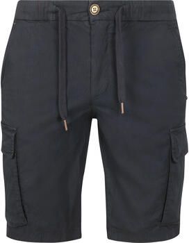 No Excess Broek Short Stretch Cargo navy