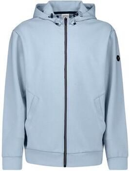 No Excess Capuchon sweaters Vest Interlock Lichtblauw