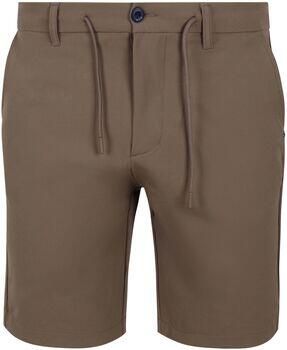 No Excess Korte Broek Chino Short 4-Way Stretch Sedoc Kaki