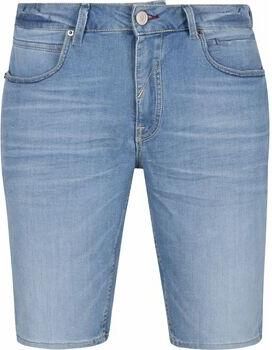No Excess Korte Broek Short Denim Stretch Bleach