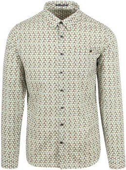 No Excess Overhemd Lange Mouw Overhemd Print Multicolour