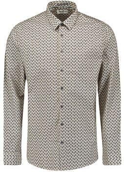 No Excess Overhemd Lange Mouw Overhemd Print Multicolour