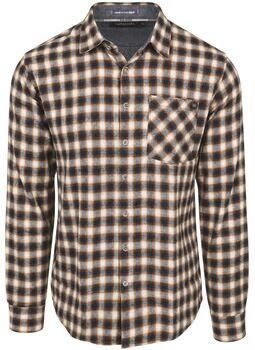 No Excess Overhemd Lange Mouw Overhemd Shirt Yarn Dyed Check