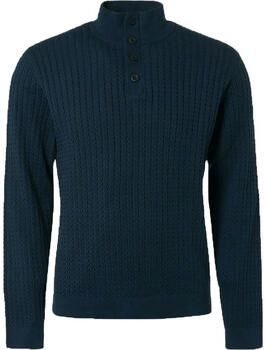 No Excess Sweater Mocker Trui Navy