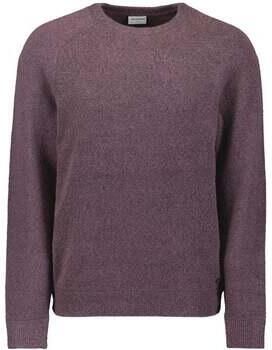 No Excess Sweater Trui Melange Dark Wine