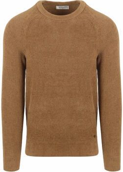 No Excess Sweater Trui Ribknit Khaki