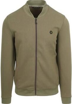 No Excess Sweater Vest Olijfgroen