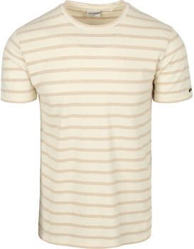 No Excess T-shirt No-Excess T-Shirt Crewneck Jacquard Stripes