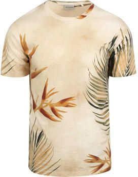 No Excess T-shirt No-Excess T-Shirt Crewneck Print Ecru