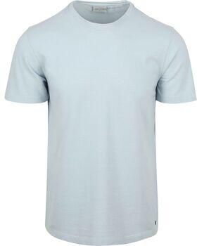 No Excess T-shirt Structure T-Shirt Lichtblauw