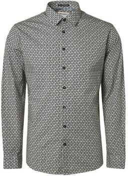 No Excess Overhemd Lange Mouw Overhemd Patroon