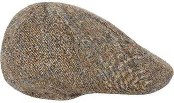 No Excess Pet Flat Cap Melange Bruin