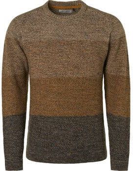 No Excess Sweater Knitted Pullover Bruin