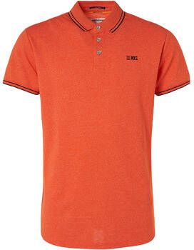No Excess T-shirt Polo Garment Dye Oranje