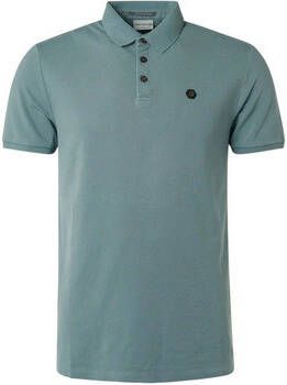 No Excess T-shirt Polo Staalblauw