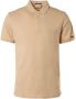 No Excess T-shirt Polo Linnen Beige - Thumbnail 2