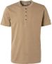 No Excess T-shirt Korte Mouw T-Shirt Knoop Khaki - Thumbnail 1